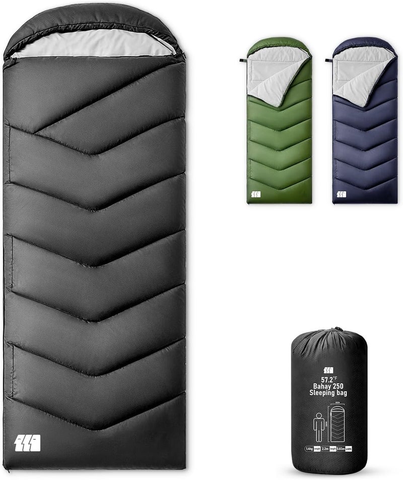 TANSTRIDER 0 Degree XXL Winter Sleeping Bags for Adults Cold Weather,Camping Sleeping Bag for Kids with Compression Sack,4 Season Camping Essentials Gear for Hiking,Traveling,Outdoor,Backpacking - Image 1